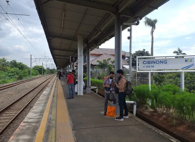 Lokasi Stasiun KRL Cibinong