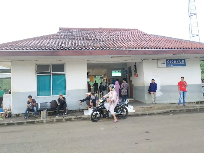 Stasiun KRL Cicayur Tangerang